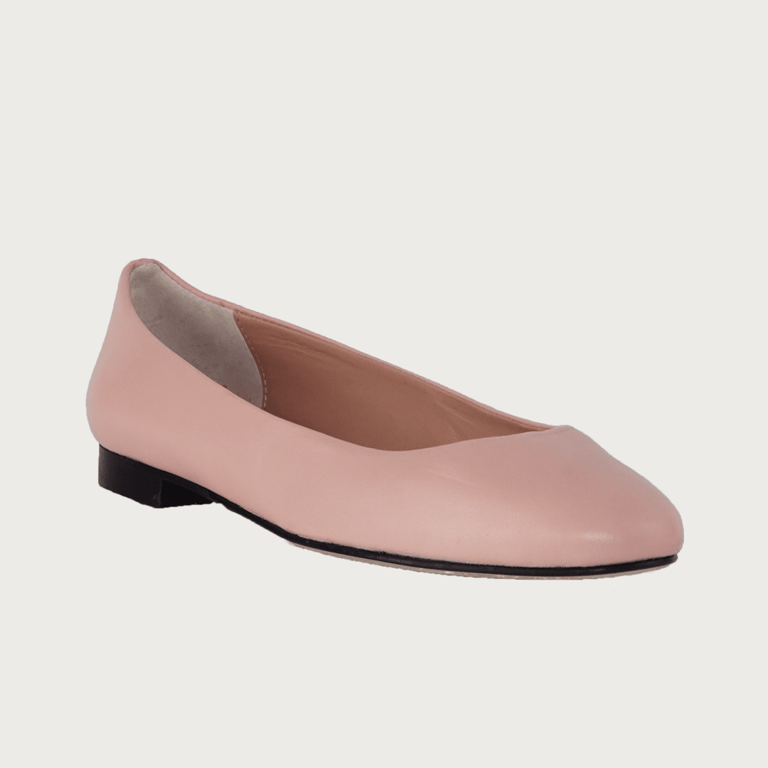 BABY BLUSH LEATHER Flats andreacarrano 