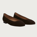 BABY BROWN SUEDE Flats andreacarrano 