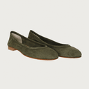 BAMBOLINA MILITARY GREEN SUEDE andreacarrano 