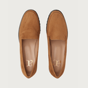 CARRO COGNAC SUEDE Flats andreacarrano 
