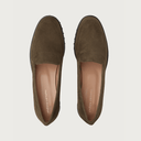 CARRO MILITARY GREEN SUEDE Flats andreacarrano 