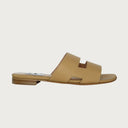 Cindy Camel Leather Sandal andreacarrano 