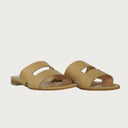 Cindy Camel Leather Sandal andreacarrano 