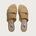 Cindy Camel Leather Sandal andreacarrano 