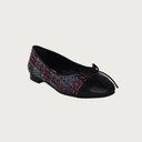 Fiocco Red Multi Color Flats andreacarrano 