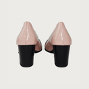 Francesca Blush & Black Patent Heels andreacarrano 