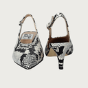 ISABELLA BLACK AND WHITE Heels andreacarrano 