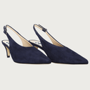 ISABELLA NAVY SUEDE Heels andreacarrano 