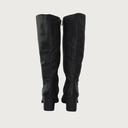 JOHNNY BLACK LEATHER boots andreacarrano 