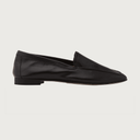 MARE BLACK LEATHER moccasins Andrea Carrano 