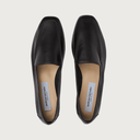 MARE BLACK LEATHER moccasins Andrea Carrano 