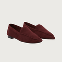 MARE BORDEAUX SUEDE moccasins Andrea Carrano 