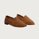 Mare Cognac Suede moccasins Andrea Carrano 