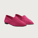 Mare Fuchsia Suede moccasins Andrea Carrano 