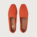 Mare Orange Suede moccasins Andrea Carrano 