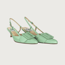 MIA PISTACHIO LEATHER Heels andreacarrano 