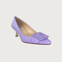 MILK LAVENDER LEATHER Heels andreacarrano 