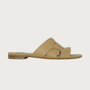 Stella Camel Leather Sandal andreacarrano 