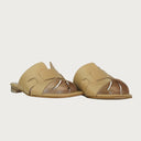 Stella Camel Leather Sandal andreacarrano 