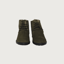 PELLICCIA MILITARY GREEN SUEDE boots andreacarrano 