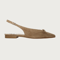 VENERE FLAT CAMEL SUEDE