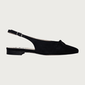 VENERE FLAT BLACK SUEDE