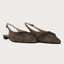 VENERE FLAT TAUPE SUEDE andreacarrano 