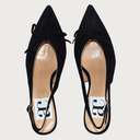 VENERE KITTEN HEEL BLACK SUEDE Heels andreacarrano 