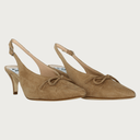 VENERE KITTEN HEEL CAMEL SUEDE Heels andreacarrano 