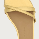 Valentina Carrano Vesta Gold Cavaillino Leather VC Sandals Valentina Carrano 