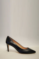 Jessica Black leather Heels andreacarrano 