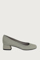 Elena Light Grey Leather