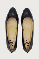 Pretty Black Leather Heels andreacarrano 