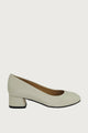 Pretty Off-White Leather