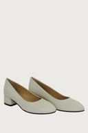 Pretty Off-White Leather Heels andreacarrano 