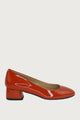 Pretty Orange-Red Patent