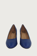 Pretty Royal Blue Leather Heels andreacarrano 