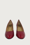 Pretty Wine Leather Heels andreacarrano 